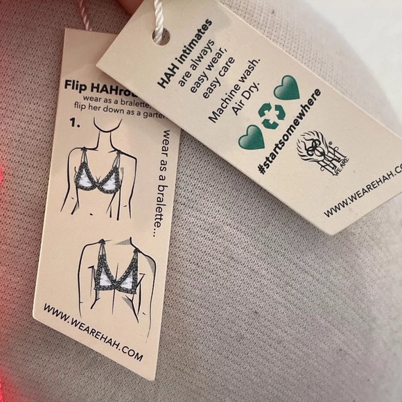 We Are HAH X Free People โFlip HAHround Braโ In Fried Salmon NEW! - Picture 6 of 8